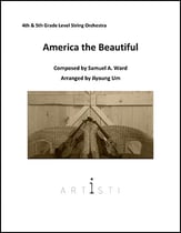 America the Beautiful Orchestra sheet music cover